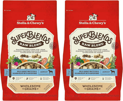 Stella & Chewy'S Superblends Raw Blend Wholesome Grains Grass-Fed Beef, Beef Liver & Lamb Recipe with Superfoods, 3.25 Lb. Bag13