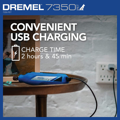 Dremel 7350-PET 4V Pet & Dog Nail Grinder, Easy-To-Use & Safe Nail Trimmer, Professional Pet Grooming Kit - Works on Large, Medium, Small Dogs & Cats5