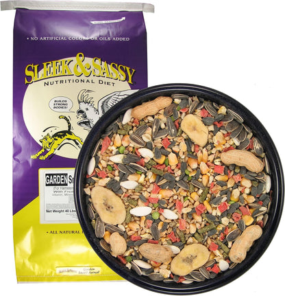 SLEEK & SASSY Garden Small Animal Food for Hamsters, Gerbils, Mice & Rats (2 Lbs.)5