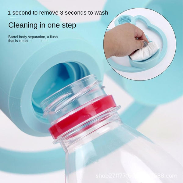 Cat Water Fountain Stand, Cat Water Bottle Dispenser, Automatic Anti-Tipping Pet Supplies, Kitten Wat-Er Bottle Basin Stand, Pet Wate-R Dispenser Station Stands for Puppy Kitten Breed Balcony7