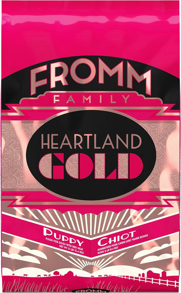 Fromm Puppy Gold Premium Dry Dog Food - Dry Puppy Food for Medium & Small Breeds - Chicken Recipe - 5 Lb12