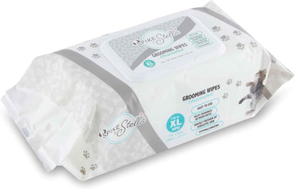 110 Pack Pet Grooming Wipes - Large & Extra-Large Sizes - Lavender, Aloe, & Unscented Variations - Hypoallergenic & Extra Durable - Perfect for Dogs & Cats, 8.6"X7.8"7