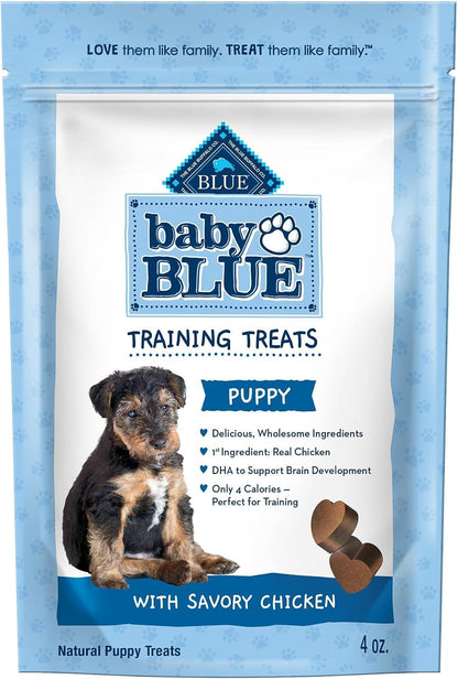 Blue Buffalo Baby Blue Training Treats Natural Puppy Soft Dog Treats, Savory Chicken 4-Oz Bag11