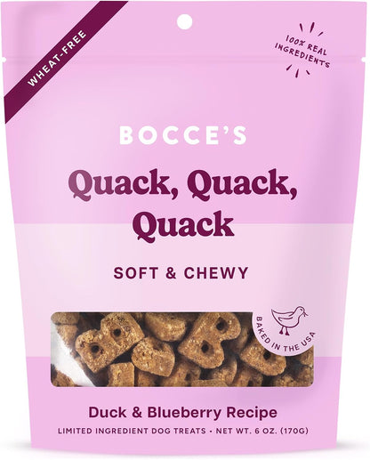 Bocce'S Bakery PB & Banana Flavor Soft & Chewy Dog Treats, 6 Oz | Oven Baked, Wheat-Free Everyday Dog Treat Cookies - Made with Real, Limited Ingredients and Baked in the USA11