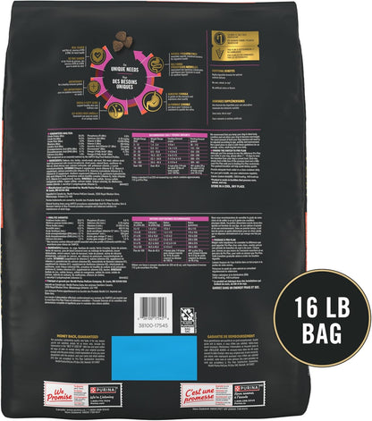Purina Pro Plan Sensitive Skin and Stomach Dog Food Dry, Adult Salmon & Rice Formula, Digestive Health - 16 Lb. Bag9