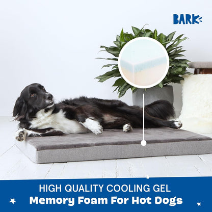 Barkbox Orthopedic Dog Bed - Large | with Memory Foam - Comfortable, Durable & Machine Washable Pet Bed - Grey3