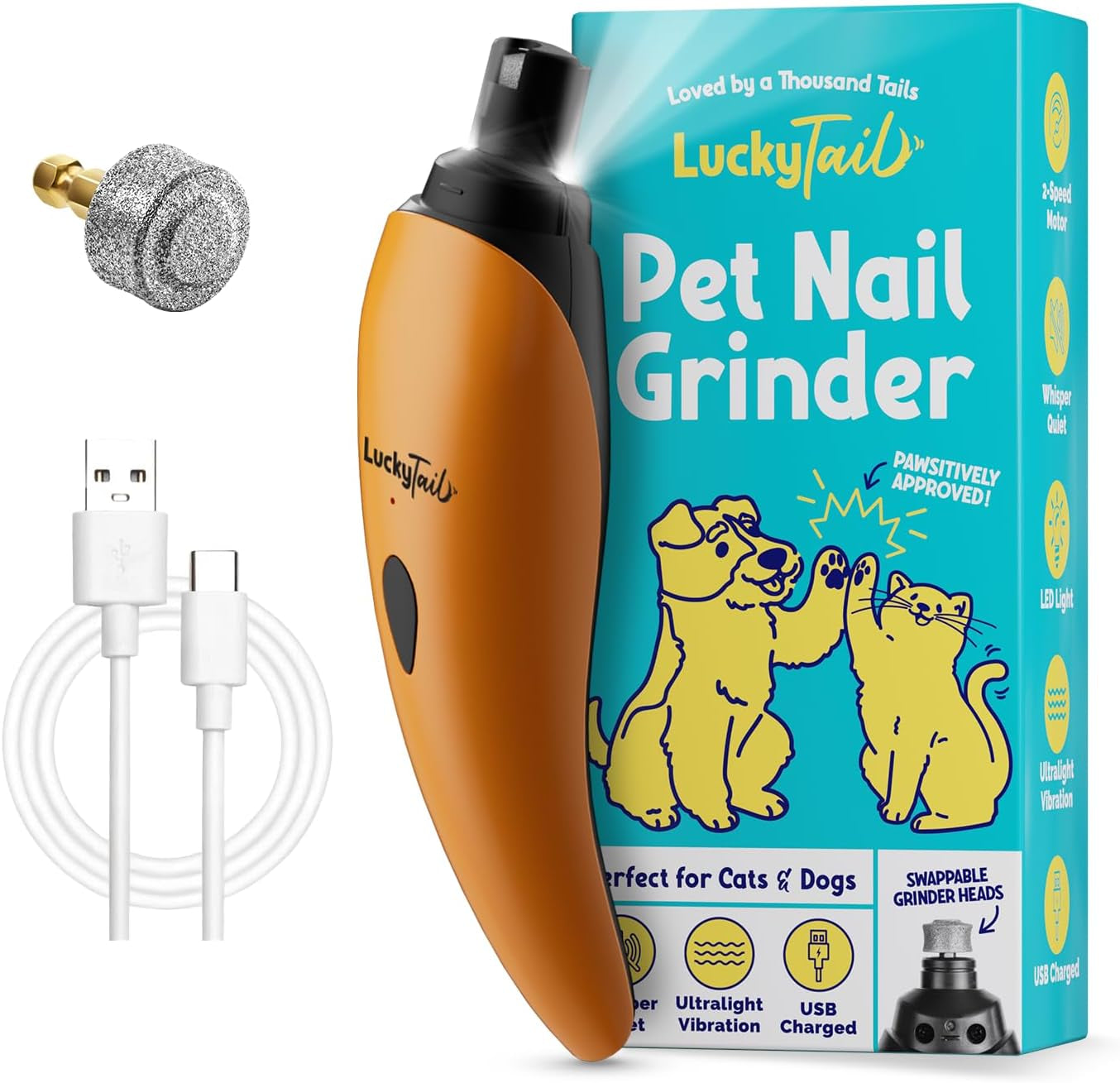 luckytail-pet-nail-grinder-for-dogs-and-cats-super-quiet-and-low-vibration-electric-dog-nail-grinder-with-2-led-lights-usb-rechargeable-and-cordless-2-speeds-small-to-large-pets