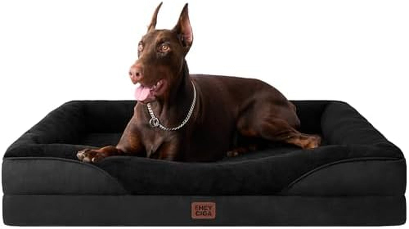 eheyciga-orthopedic-xl-dog-bed-for-large-sized-dog-42x30-inch-extra-large-memory-foam-dog-couch-bed-with-sides-waterproof-liner-washable-removable-cover-bolster-pet-sofa-grey