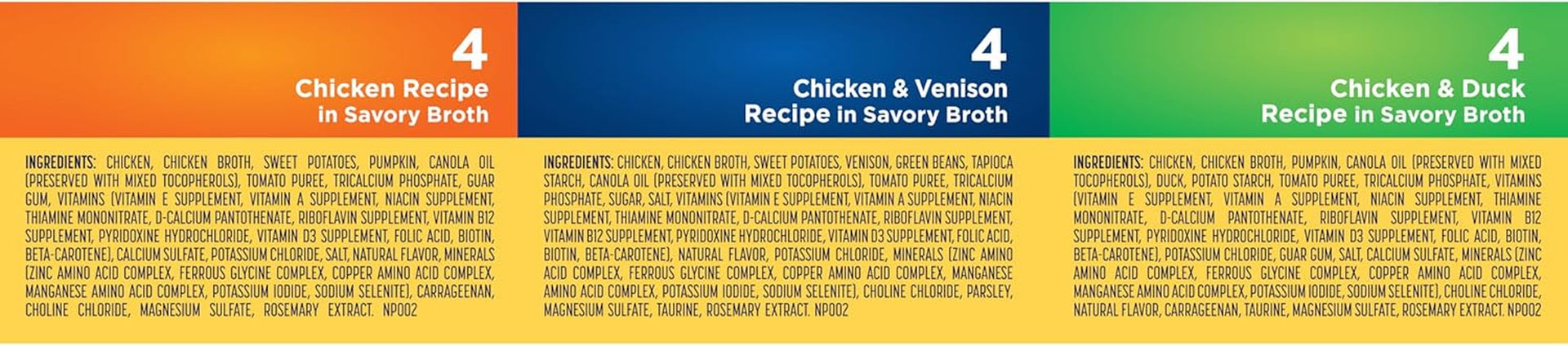 nature-s-recipe-grain-free-chicken-recipe-chicken-venison-recipe-and-chicken-duck-recipe-in-savory-broth-variety-pack-wet-dog-food-12-2-75-oz-cups-2-count