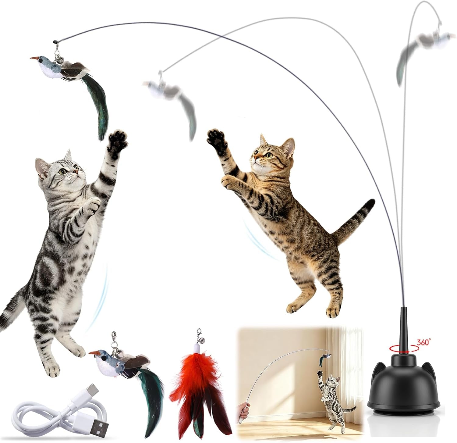 interactive-cat-toys-for-indoor-cats-toy-wand-360-flying-bird-cat-toy-2-speed-adjustable-flying-bird-cat-toy-automatic-cats-toys-with-self-on-off-feather-toy-suction-cup-electric-cat-teaser-wand