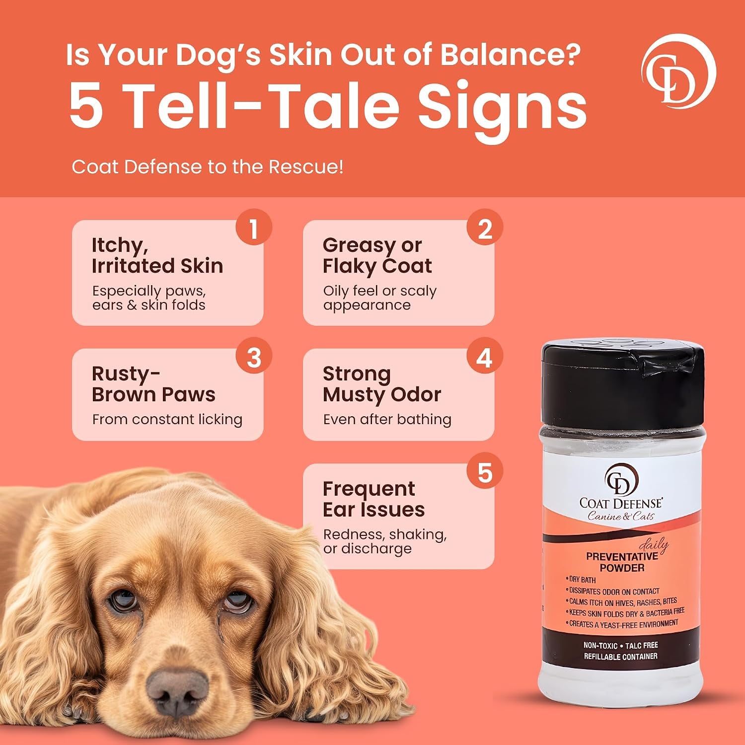 coat-defense-daily-preventative-powder-made-in-usa-3-5oz-waterless-dog-shampoo-pet-deodorizer-for-smelly-dogs-provides-anti-itch-relief-dog-dry-shampoo-for-dry-itchy-skin