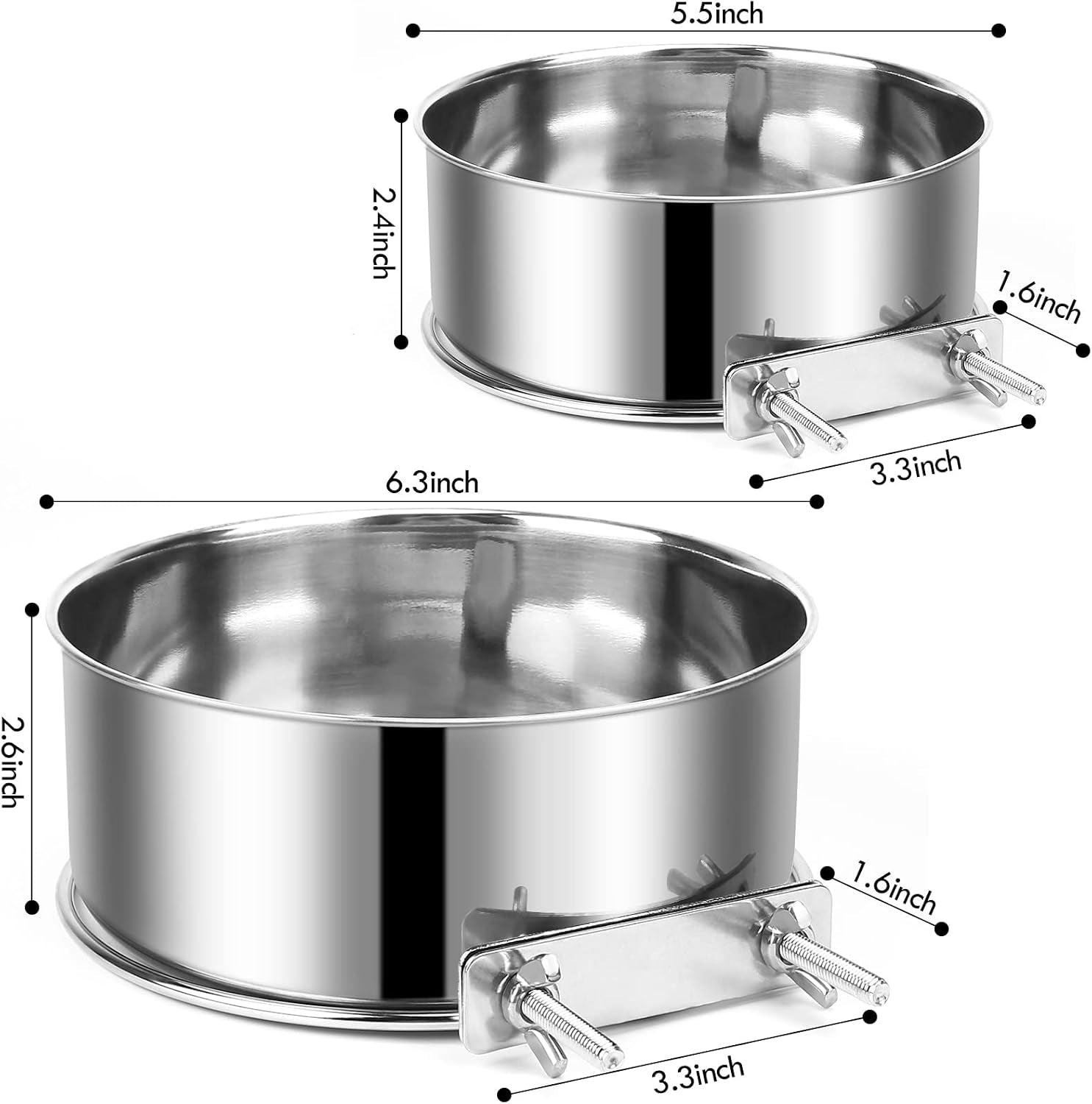 dog-crate-water-and-food-bowl-shineme-stainless-steel-dogs-bowls-hanging-2-pack-for-cage-crate-kennel-spill-proof-dog-bowl-for-medium-and-small-sized-dogs-cats-pets-6-3-2-6-5-5-2-4