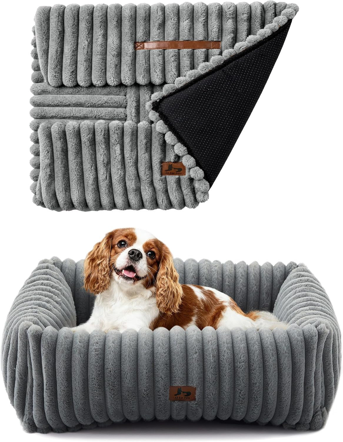 cute-dog-bed-for-small-dogs-cats-washable-fluffy-cat-beds-for-indoor-cats-rectangle-orthopedic-memory-foam-puppy-beds-with-anti-slip-bottom-20-x19-x-7-inches-cream20x19x6inchs