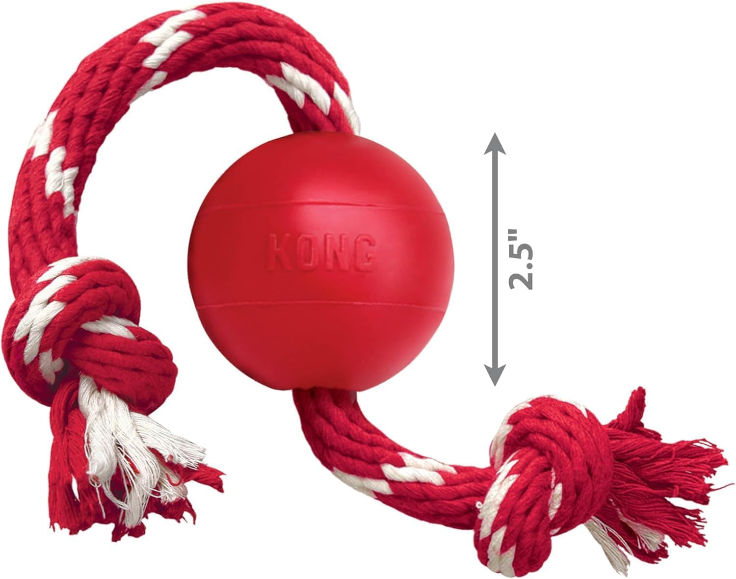kong-ball-with-rope-durable-fetch-toy-with-rope-for-easy-throwing-for-tug-playtime-more-natural-rubber-red-for-small-dogs
