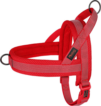 Didog No Pull Dog Harness for Small Dogs, Breathable Mesh Padded,Hot Pink,S | Quick Fit, Easy on and Off, Lightweight, Reflective Vest Harness for Night Safty, Easy for Walking and Training, Chest 18-22"15