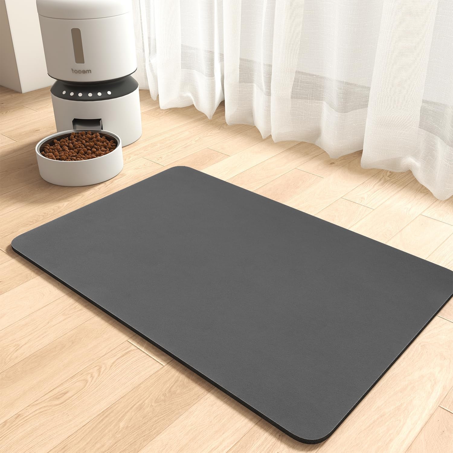 montvoo-absorbent-pet-feeding-mat-no-stains-pet-mat-for-food-and-water-bowl-quick-dry-cat-dog-food-mat-water-dispenser-mat-pet-supplies-mat-dog-water-bowl-mat-for-messy-drinker-darkgrey-12x19
