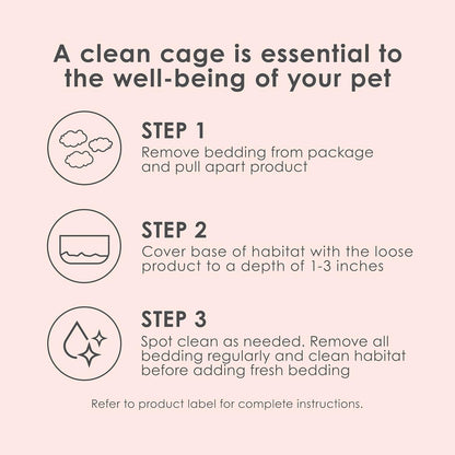 Kaytee Clean & Cozy Colors, Small Animal Bedding with Extreme Odor Control, Kaleidoscope, 24.6 Liters7