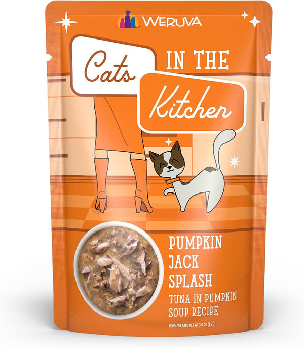 Weruva Cats in the Kitchen, Pantry Party Pouch Variety Pack in Gravy Cat Food, 3Oz Pouch (Pack of 12)14