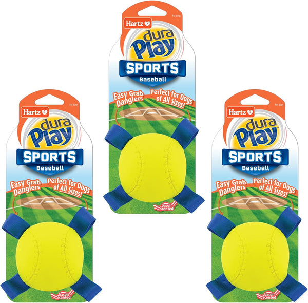 Hartz Duraplay Bacon Scented Dog Toys, Small (Assorted Color)12