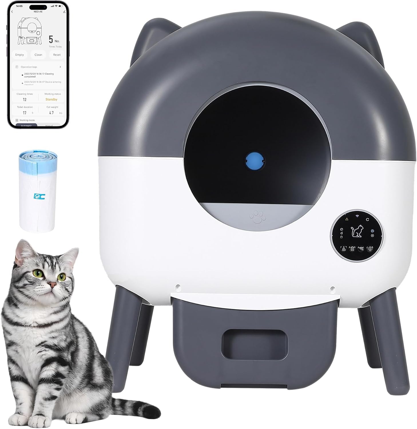 self-cleaning-cat-litter-box-76l-large-capacity-automatic-litter-box-for-multiple-cats-app-controlled-quiet-odor-free-smart-safety-sensors-led-night-light-includes-trash-bags