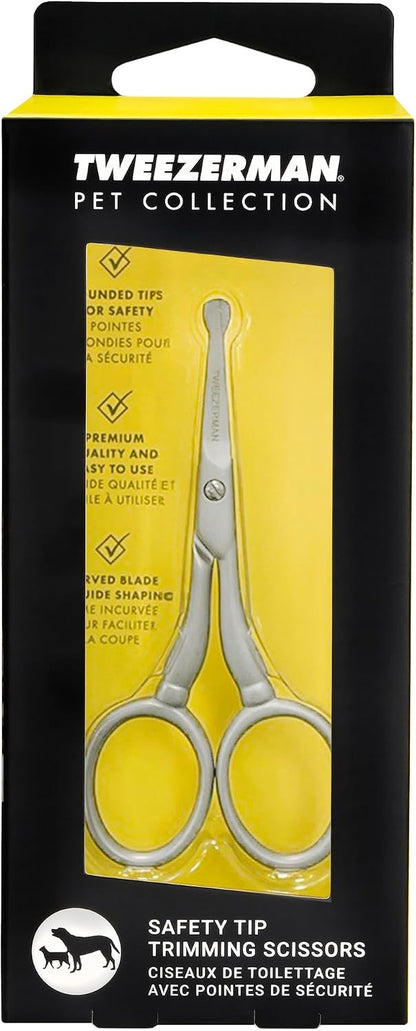Tweezerman Pet Grooming Scissors-Rounded Tip Trimming Scissor for Dogs/Cats15