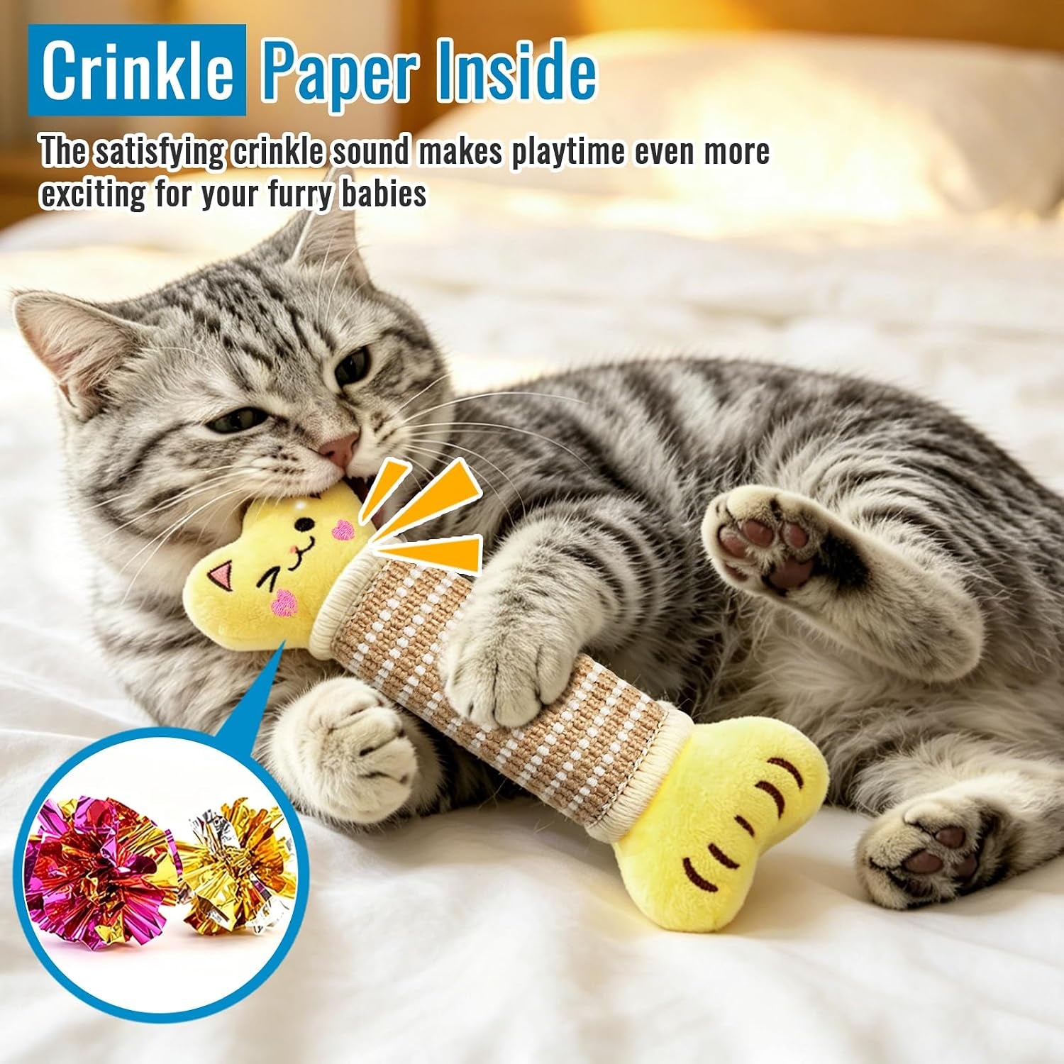 ennokey-catnip-cat-toys-pillows-for-indoor-kitten-kicker-chew-9-45-inches-crinkle-sound-durable-soft-sisal-material-safe-teeth-cleaning-interactive-fun