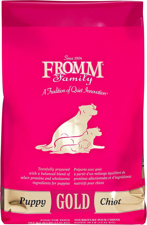 Fromm Puppy Gold Premium Dry Dog Food - Dry Puppy Food for Medium & Small Breeds - Chicken Recipe - 5 Lb10