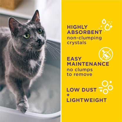 Purina Tidy Cats Tidy Care Alert Cat Health Monitoring Non Clumping Cat Litter with Silica Crystals - 8 Pound (Pack of 1)4