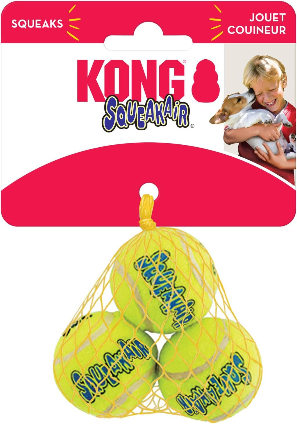 kong-squeakair-ball-dog-toy-premium-squeak-tennis-ball-gentle-on-teeth-x-small-6-pack