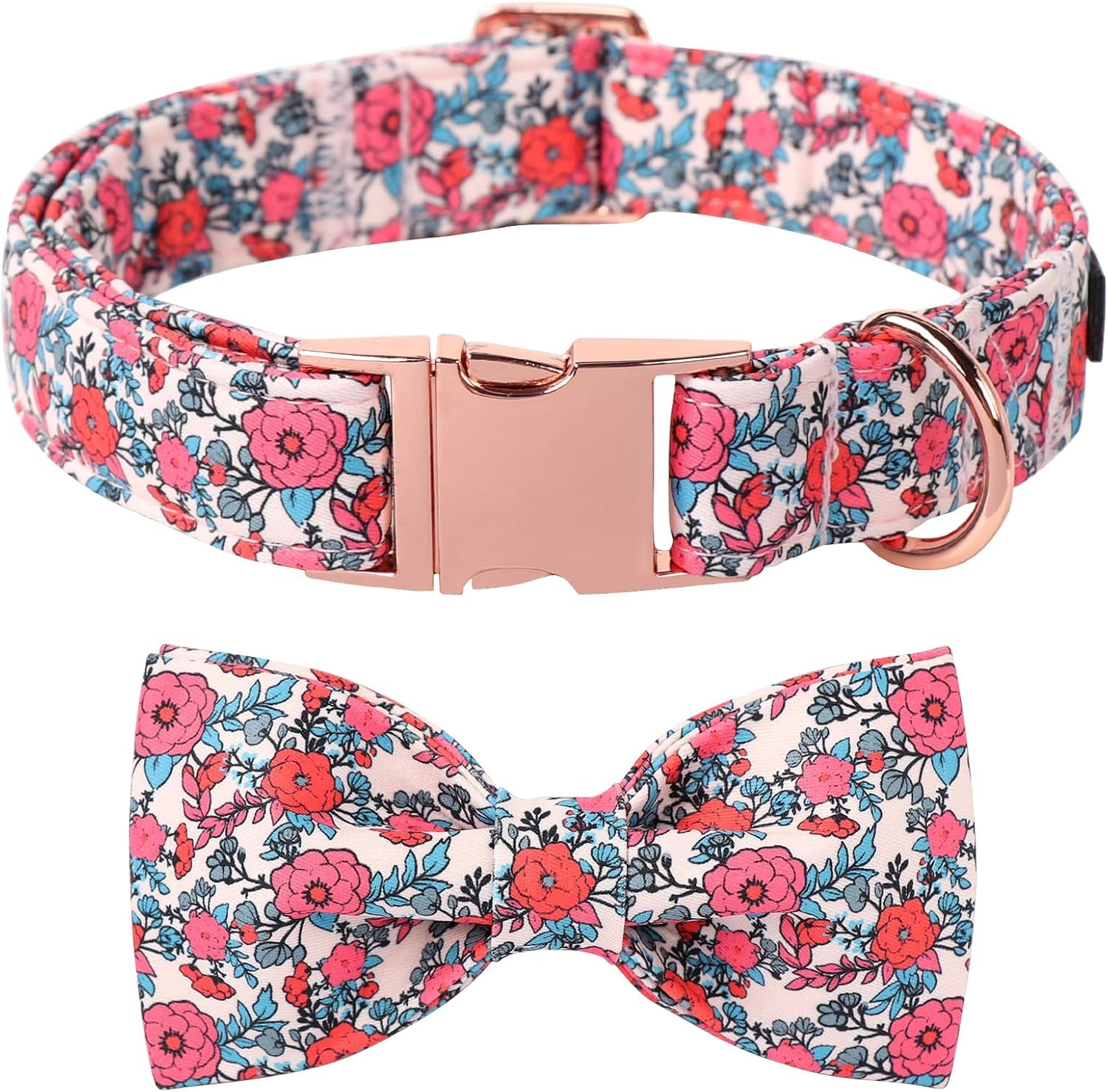 lionet-paws-boy-dog-collar-with-bowtie-comfortable-adjustable-cute-navy-blue-bow-tie-collar-for-male-dogs-gift-xlarge-neck-16-26-inches