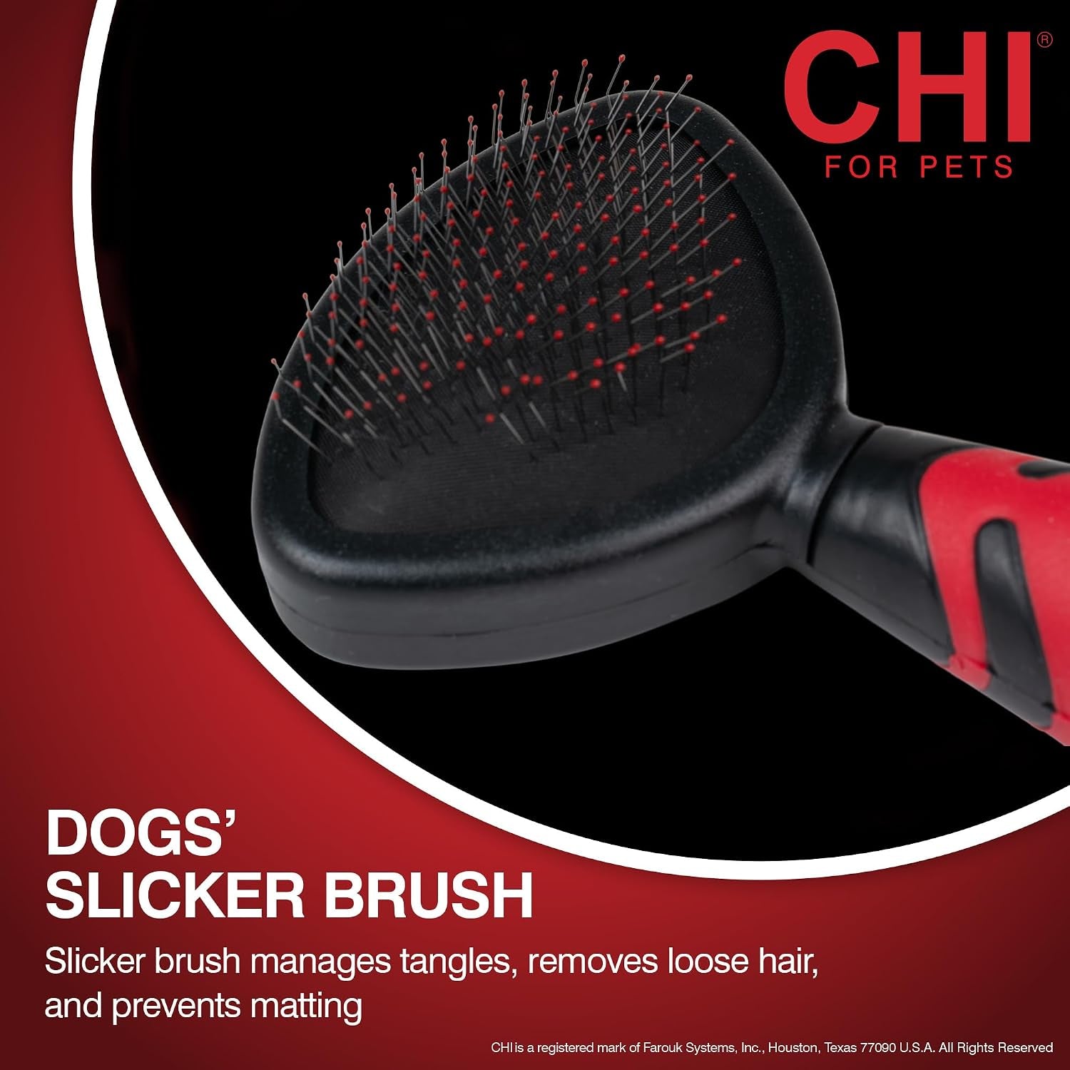 chi-for-dogs-small-dog-detangling-kit-3-piece-grooming-set-with-detangling-spray-slicker-brush-and-double-sided-pin-and-bristle-brush-for-small-breeds-with-tangles-and-mats-includes-zipper-pouch