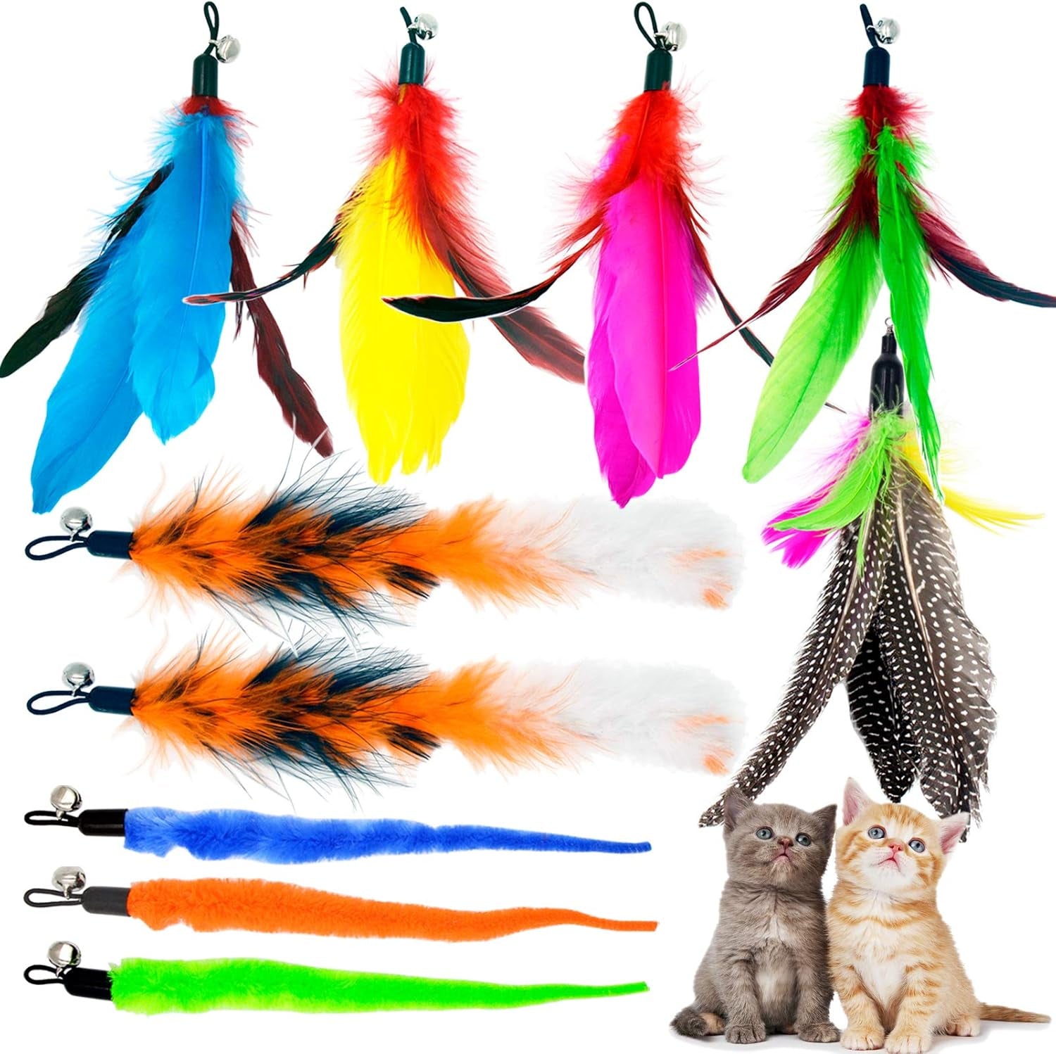 cat-feather-toys-refills-10-pieces-worms-feathers-refills-cat-wand-replacement-feathers-toy-for-indoor-cats