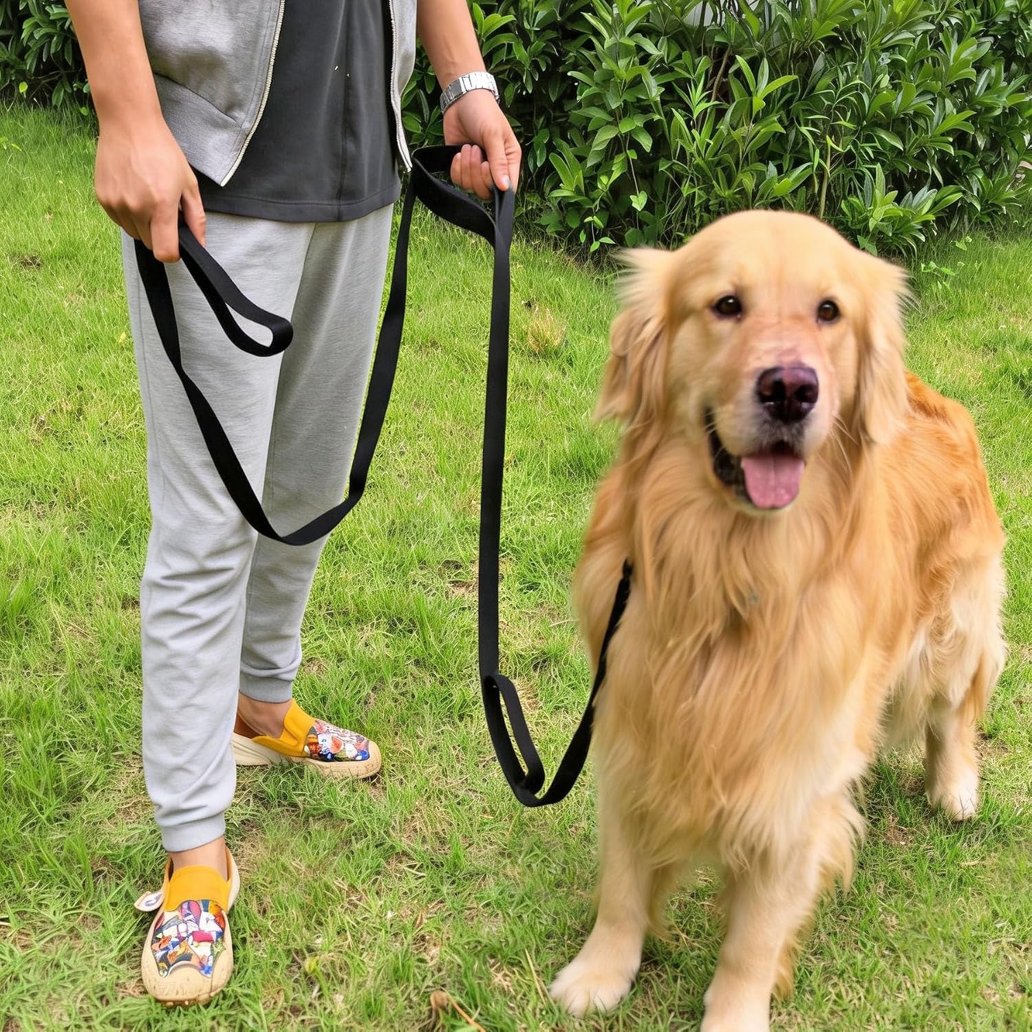 3-handle-dog-leash-10ft-triple-handle-reflective-large-medium-dog-multi-handles-heavy-duty-training-lead-with-padded-traffic-handles-for-control-and-safety