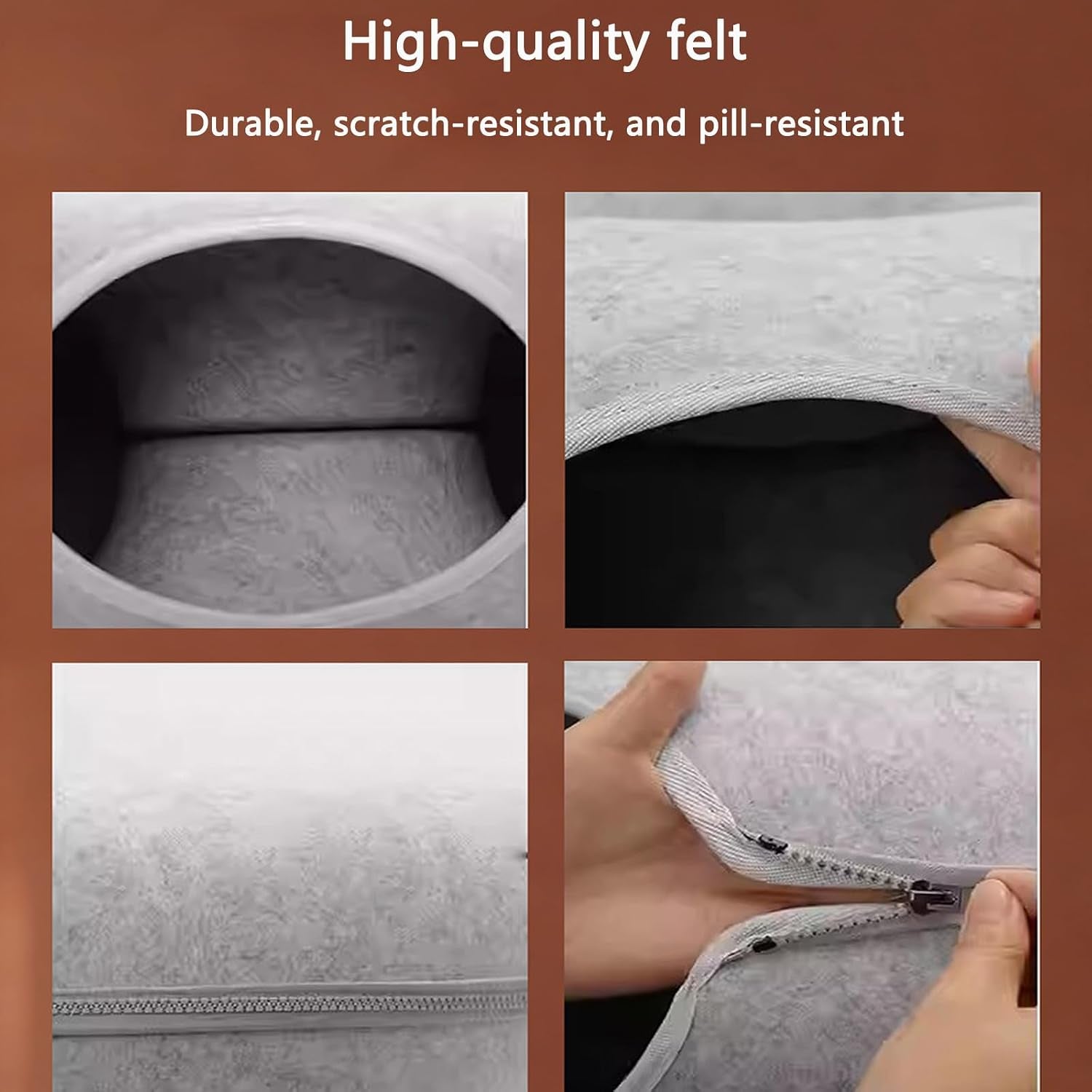 cat-donut-tunnel-bed-for-indoor-cats-peekaboo-cat-cave-detachable-felt-washable-interactive-play-cozy-rest-space-for-multiple-cats-dark-gray