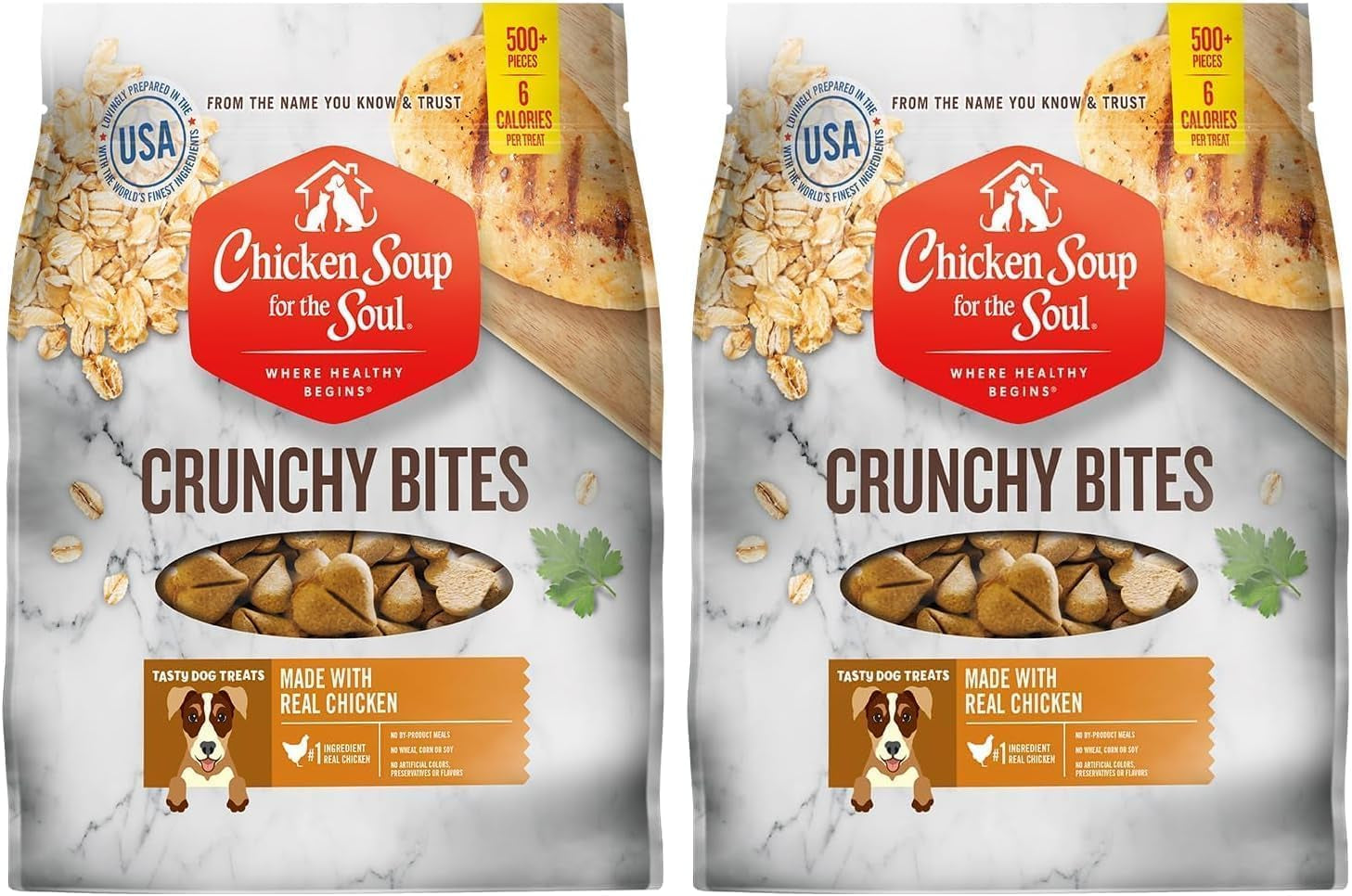 chicken-soup-for-the-soul-pet-food-crunchy-bites-dog-treats-chicken-12-ounce-bag-soy-corn-wheat-free-no-artificial-flavors-or-preservatives