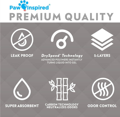 Paw Inspired Disposable Cage Liners, 28X17 Inch (C&C 2X1), 24 Count | Bamboo Charcoal Odor Controlling, Super Absorbent Pads for Guinea Pigs, Ferrets, Rabbits, Hamsters, Small Animals6