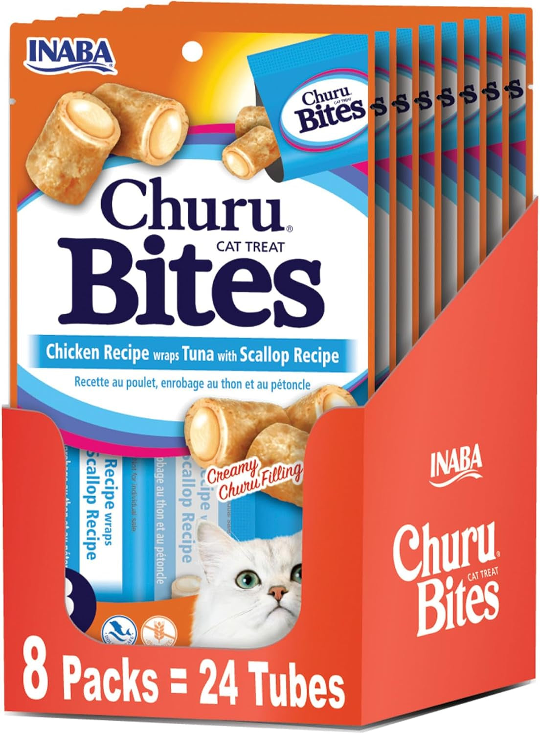 inaba-churu-bites-for-cats-soft-chewy-baked-chicken-wrapped-churu-filled-cat-treats-with-vitamin-e-0-35-ounces-per-tube-24-tubes-total-3-tubes-per-pack-chicken-recipe