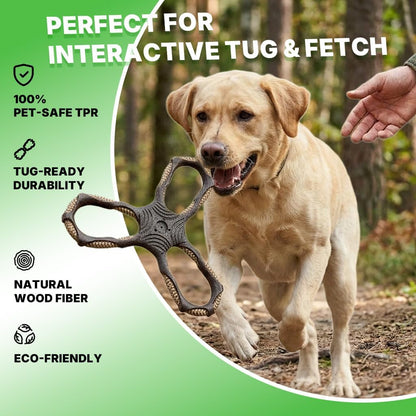 Durable Dog Tug Toy for Multiple Dogs - 3-Way Tug of War Dog Toy, Dog Chew Toy Promotes Dental Health, Interactive Dog Toys for Reducing Boredom5