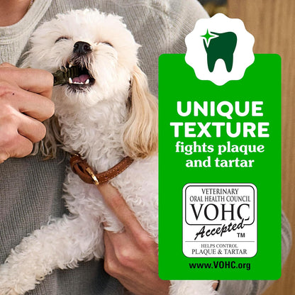 Greenies Senior Teenie Size Adult Natural Dental Dog Treats, 96 Count | Veterinarian-Recommended, Cleans Teeth, Freshens Breath, Supports Joint Health, Dogs 7+ (5-15 Lbs), 27 Oz. Pack6