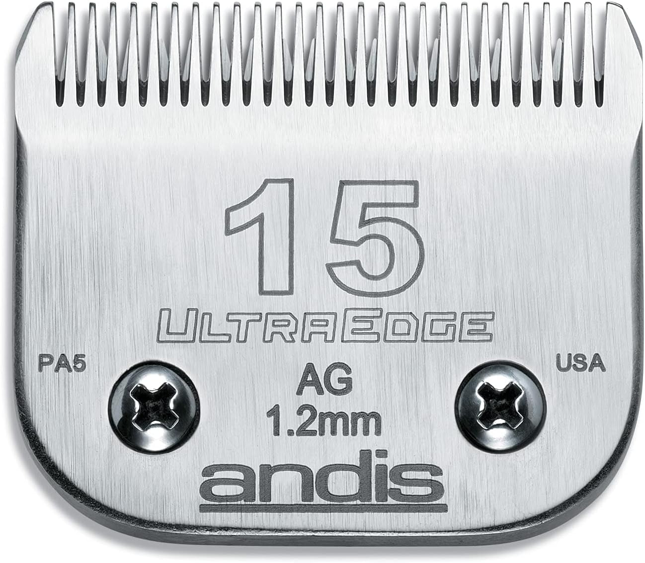 andis-64071-ultra-edge-dog-clipper-blade-constructed-of-carbonized-steel-resists-heat-rust-with-long-lasting-sharp-edges