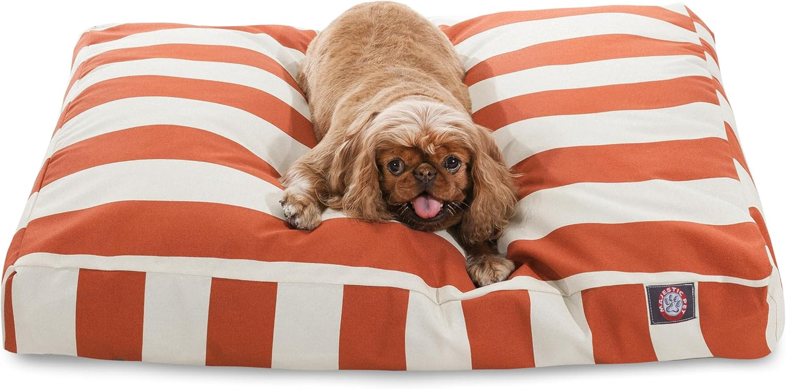 majestic-pet-stripes-rectangle-medium-dog-bed-washable-non-slip-comfy-pet-bed-dog-crate-bed-with-removable-washable-cover-dog-kennel-bed-for-sleeping-polyester-fiber-medium-black