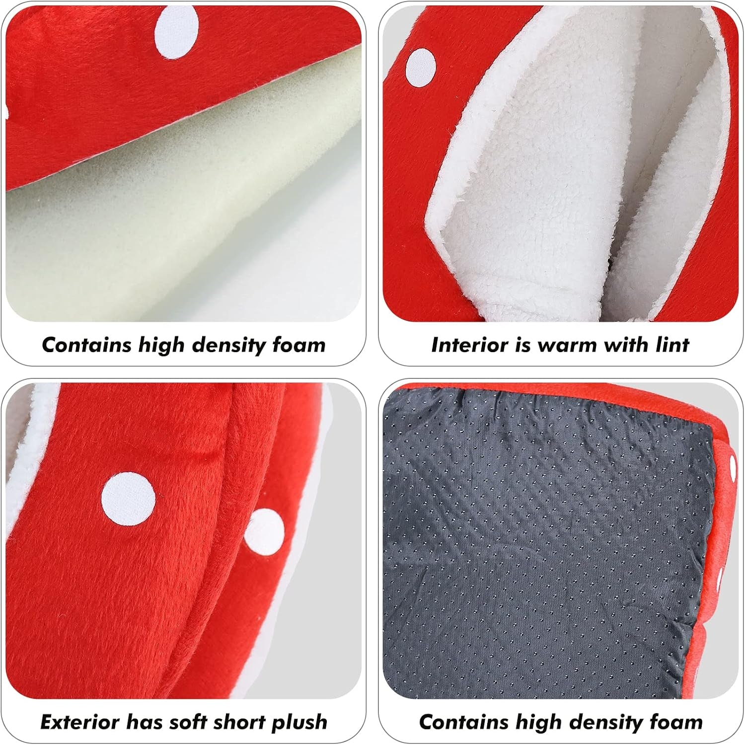 mygeromon-guinea-pig-bed-rabbit-hideout-cuddle-cup-strawberry-style-washable-winter-small-animals-sleeping-house-for-ferret-chinchilla-bunny