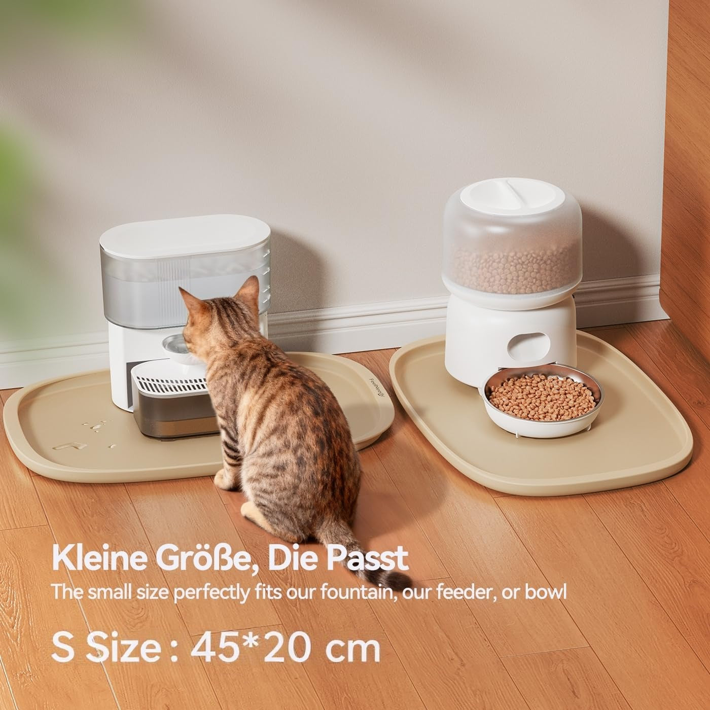feelneedy-silicone-cat-dog-food-mat-waterproof-high-raised-edges-for-leakage-protection-dog-mat-for-food-and-water-non-slip-drip-tray-easy-clean-18-12-0-5-inches-feeding-pad-small-beige