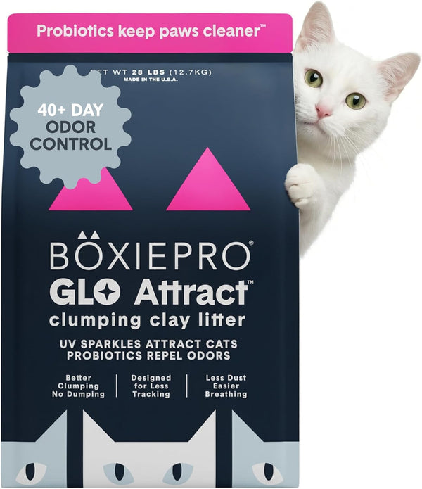 Boxie Probiotic Clumping Cat Litter 40+ Day Odor Control Dust Free 16 Lb9