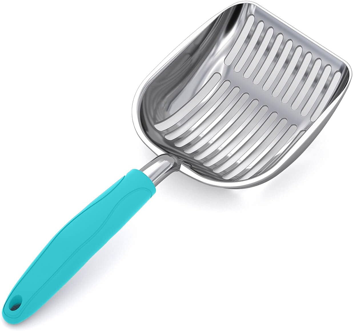 wepet-cat-litter-scoop-aluminum-alloy-sifter-kitty-metal-scooper-deep-shovel-long-handle-poop-sifting-kitten-pooper-lifter-durable-heavy-duty-for-litter-box