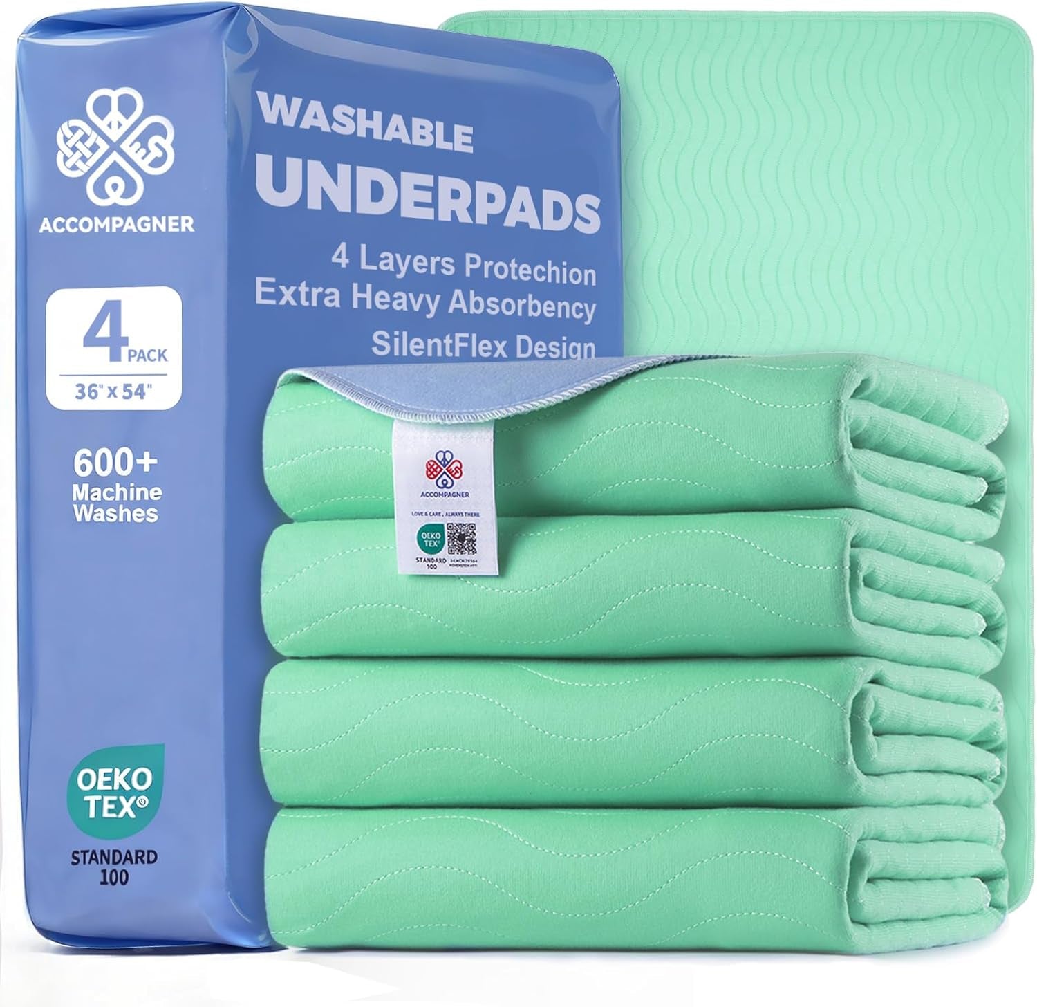 accompagner-incontinence-bed-pads-washable-waterproof-ultra-absorbent-reusable-underpads-for-diaper-changing-nursing-bedridden-adults-seniors-kids-and-dogs-blue-24x24pack-of-6