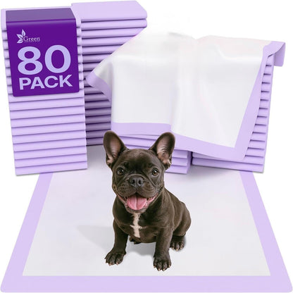 GREEN LIFESTYLE Washable Pee Pads for Dogs - Waterproof Reusable Puppy Pads with Anti-Slip Backing, Pet Training Pad for Puppy Playpen, Crate, Whelping Box, Potty Training (Pack of 6 - 30X34)12