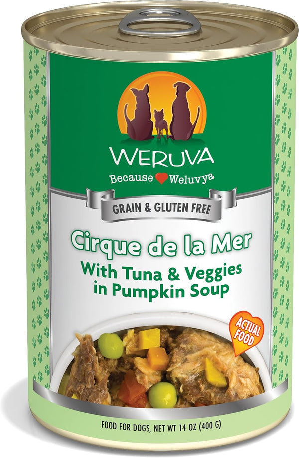 Weruva Classic Dog Food, Variety Pack, Baron'S Batch, Wet Dog Food, 14Oz Cans (Pack of 12)12