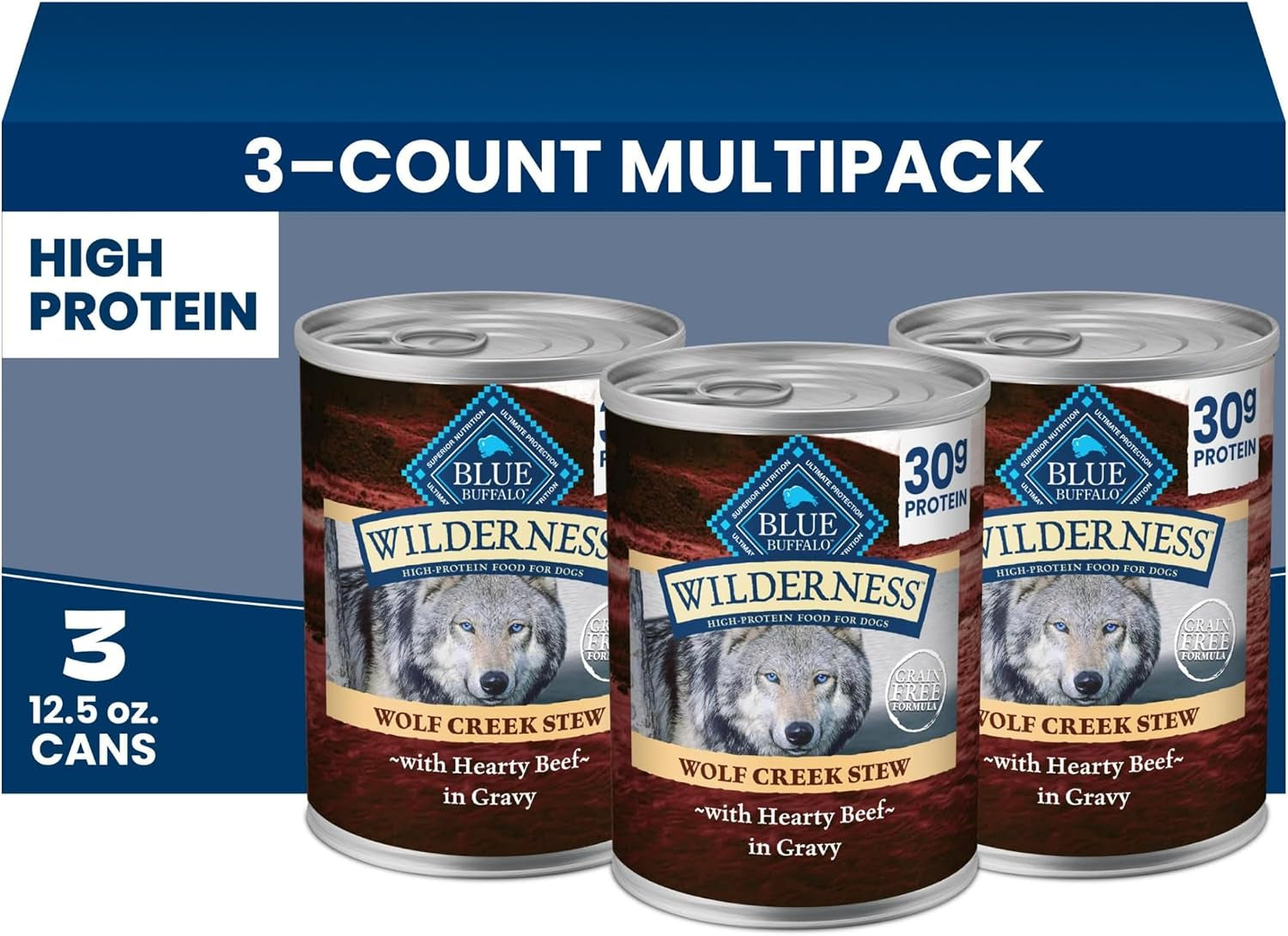 blue-buffalo-wilderness-grain-free-adult-wet-dog-food-wolf-creek-stew-with-hearty-beef-30g-protein-per-can-12-5-oz-can-pack-of-12