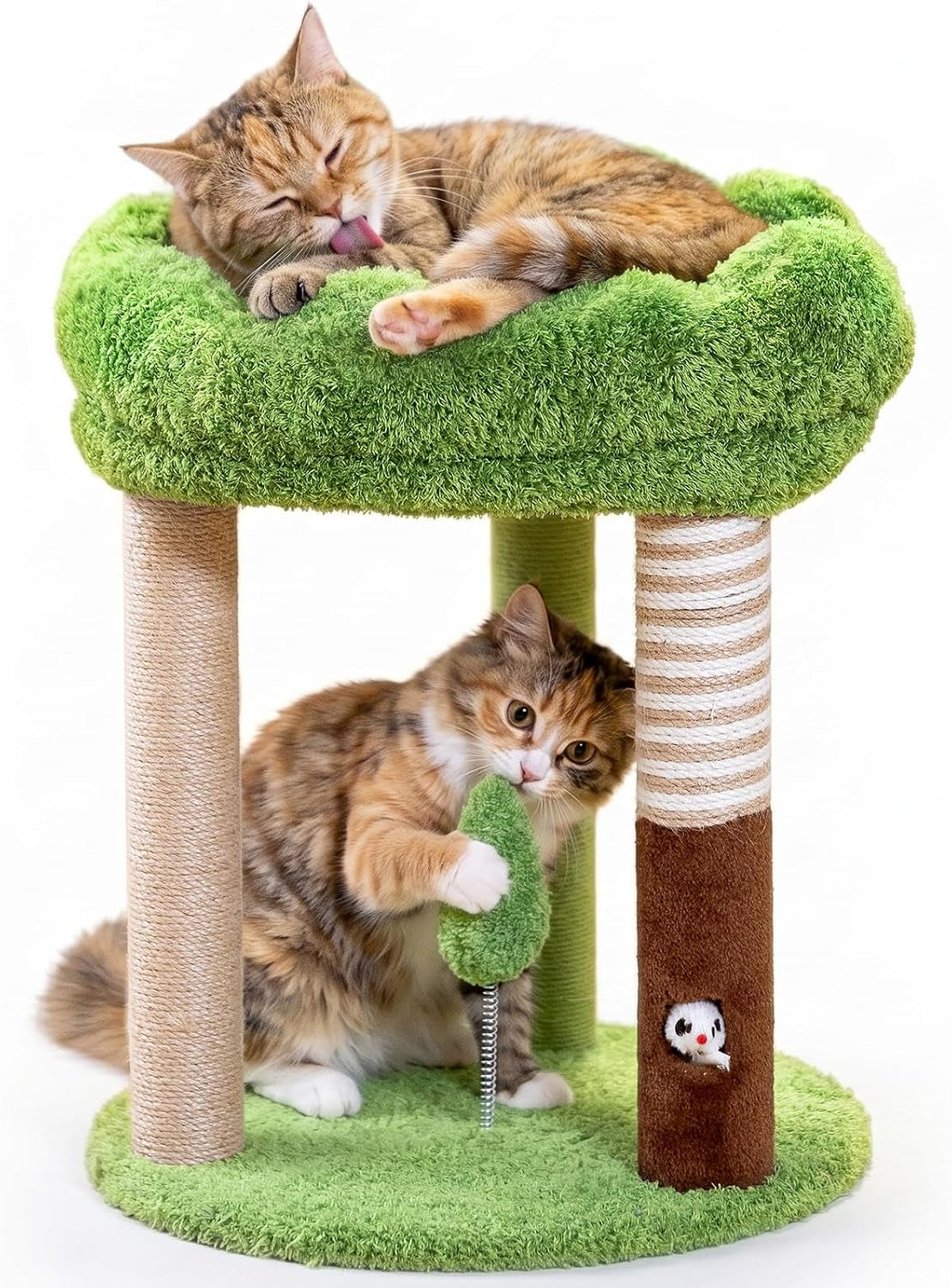 woochpet-20-inch-small-cat-tree-for-indoor-cats-and-kittens-cat-tower-with-3-sisal-scratching-posts-removable-washable-perch-bed-hanging-toy-ball-compact-cat-condo-for-small-spaces
